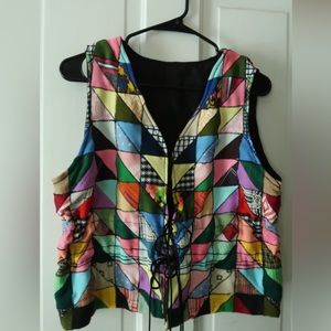 Handmade Vintage Quilted Vest